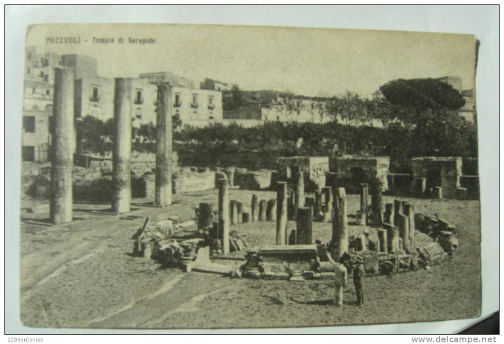 CARTOLINA Di  POZZUOLI    NAPOLI   VIAGGIATA 5504   Formato Piccolo - Pozzuoli