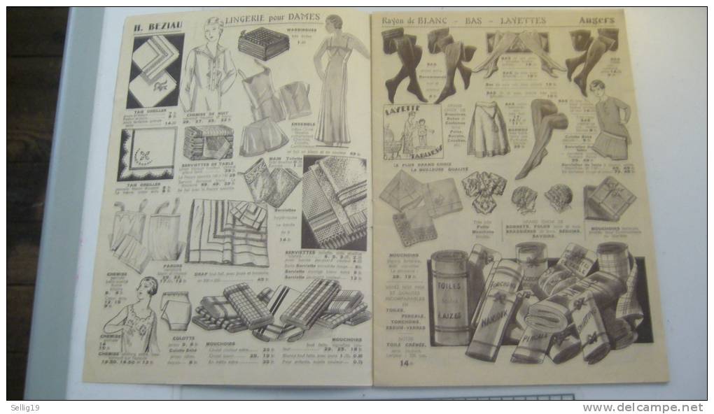 Catalogue Du Grand Crédit Français été 1934 ( H. Beziau - Angers ) - Mode