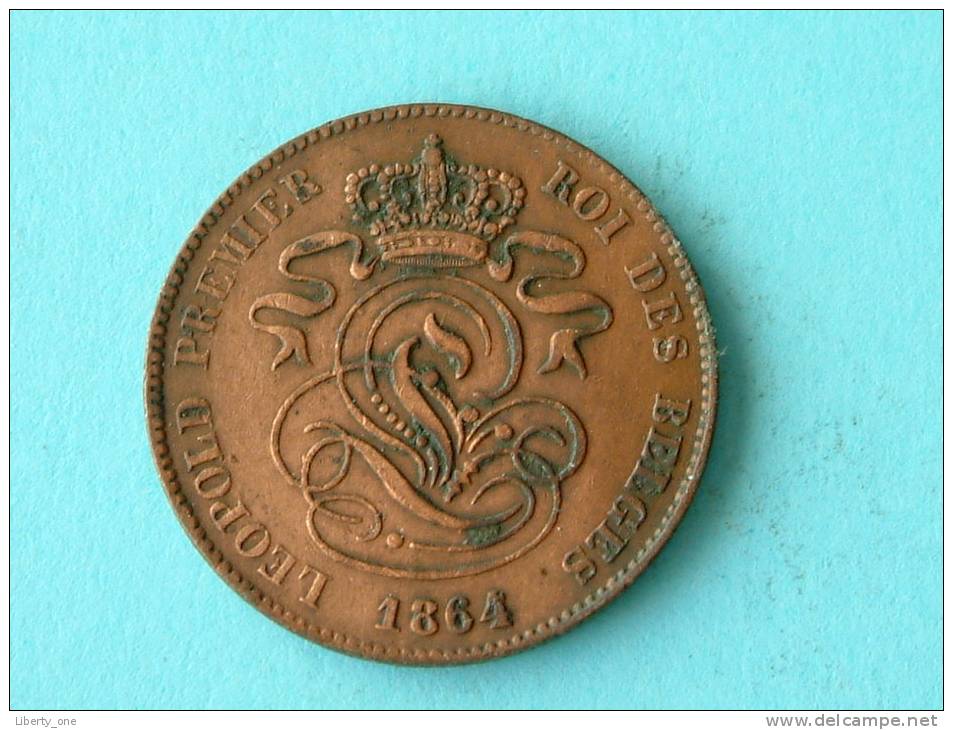 1864 FR - 2 CENT / Morin 112 ( Uncleaned Coin / For Grade, Please See Photo ) !! - 2 Cents