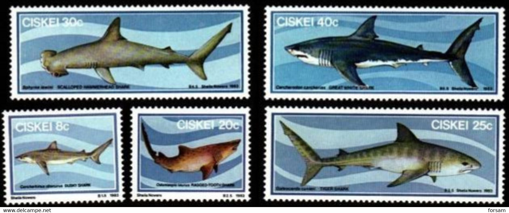 CISKEI..1983..Michel # 38-42...MNH. - Ciskei