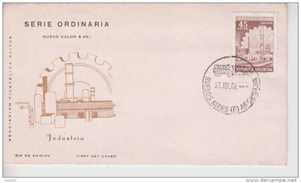 Argentine YT 734 FDC : Industrie , Chimie - Chimie