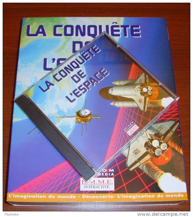 Encyclopédie E.M.M.E. Interactive La Conquête De L´Espace  Sur Cd-Rom Multimedia - Astronomía