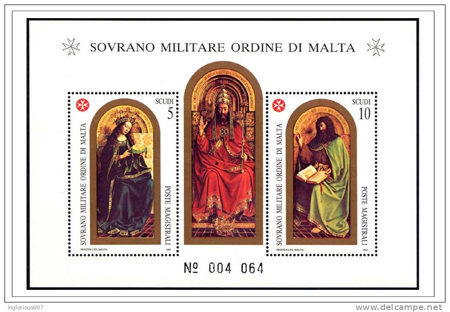 MALTA SOM STAMP ALBUM PAGES 1966-2008 (188 color pages)