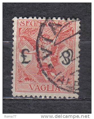 AP74 - REGNO Segnatasse Vaglia  , Il N. 6 - Postage Due