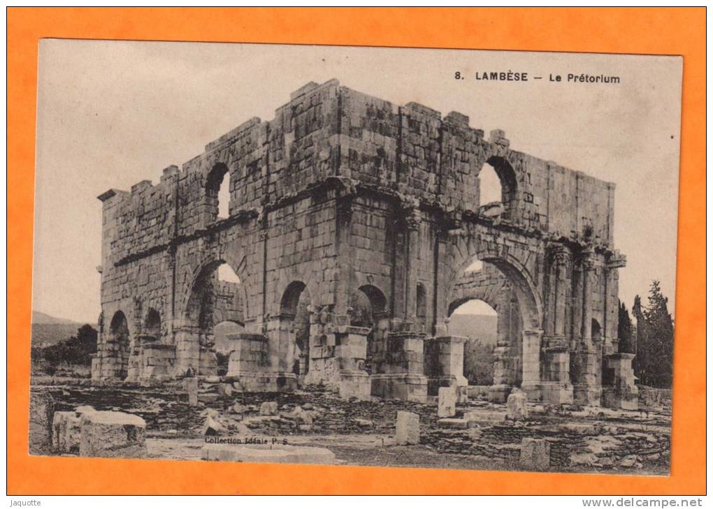 LAMBESE - Algérie - Le Préventorium - écrite 1917 -  Collection Idéale PS - Batna