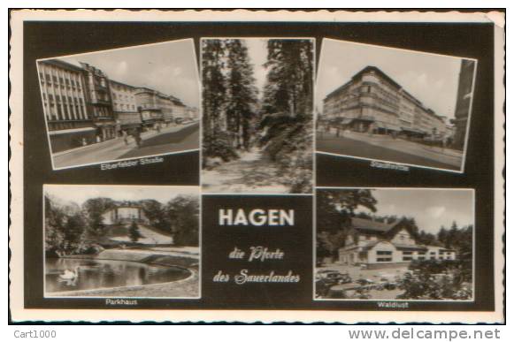 HAGEN DIE PFORTE DES SAUERLANDES 1962 - Hagen