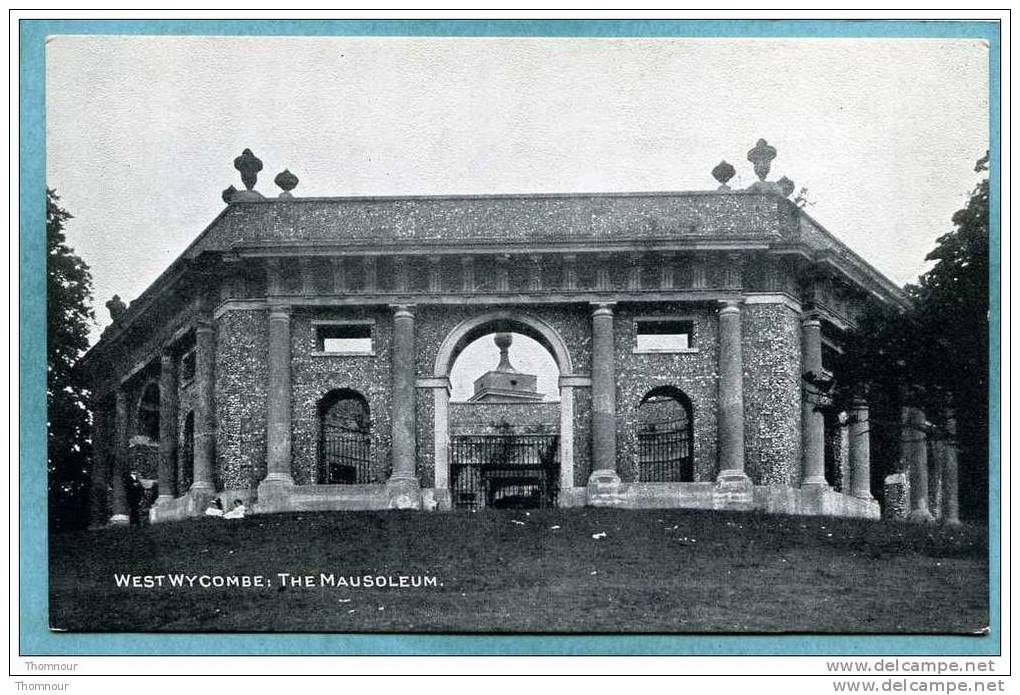 WEST WYCOMBE  -  THE  MAUSOLEUM  - TRES  BELLE CARTE  -  EXCLUSIVE  GRANO  SERIES  - - Buckinghamshire