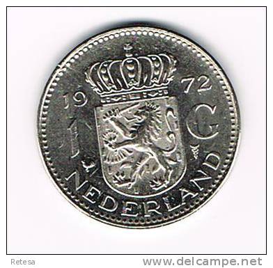 NEDERLAND  1 GULDEN  1972 - 1948-1980 : Juliana