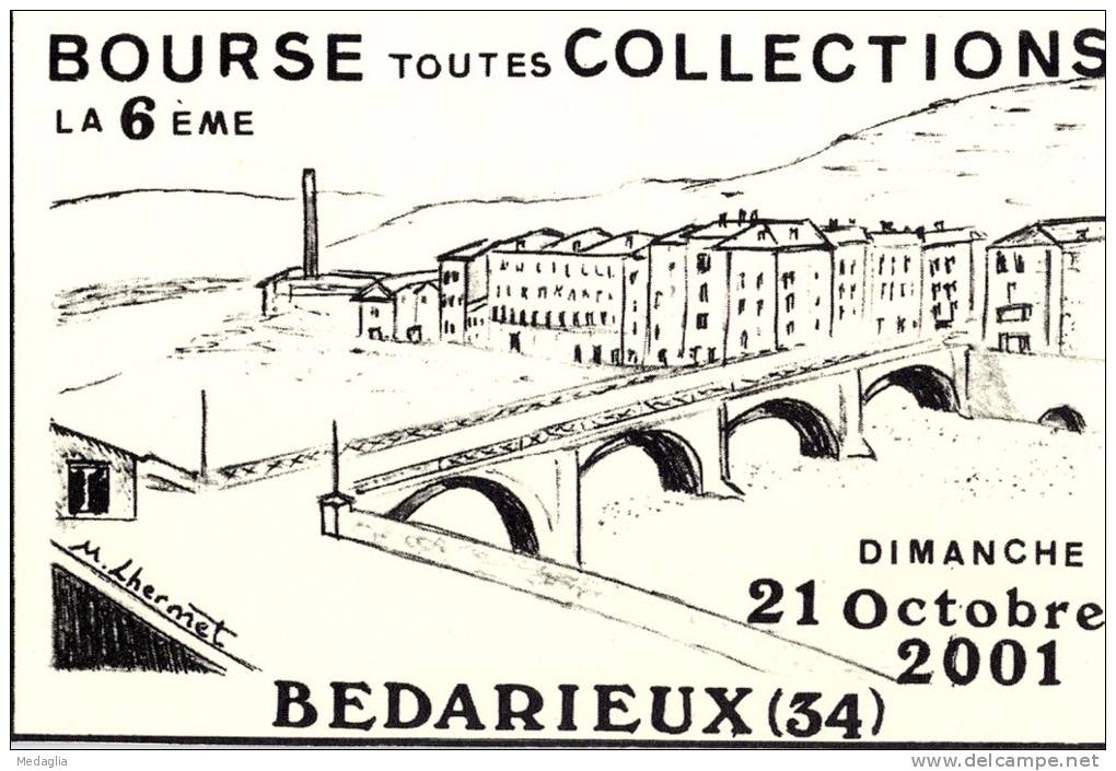 BEDARIEUX - 5eme EXPO-BOURSE - Borse E Saloni Del Collezionismo