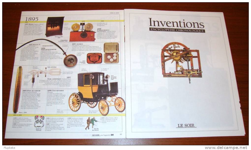 Encyclopédie Chronologique Des Inventions ( Incomplet ) Le Soir & Éditions Dorling Kindersley & Seuil 1995 - Encyclopaedia