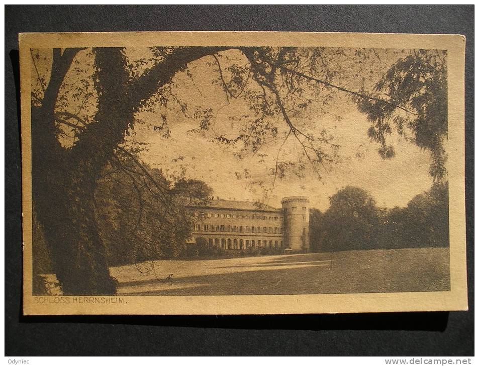 Schloss Herrnsheim 1931 - Worms