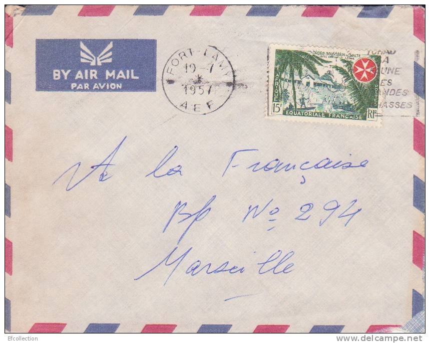 FORT LAMY - TCHAD - Colonies Francaises - Lettre - Marcophilie - Covers & Documents