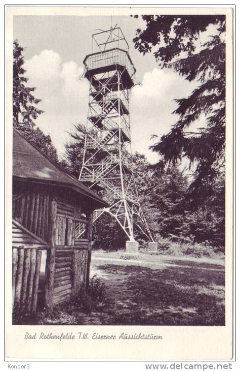 Bad Rothenfelde. Eiserner Aussichtsturm - Bad Rothenfelde