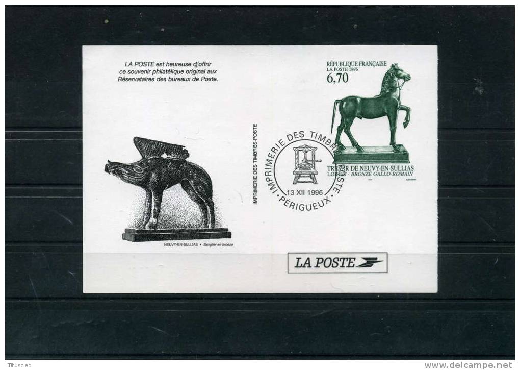 FRANCE Souvenir La Poste 1995** 6,70€ Etude Pour Le Rêve Du Bonheur Pierre Prud´hon - Pseudo-entiers Officiels