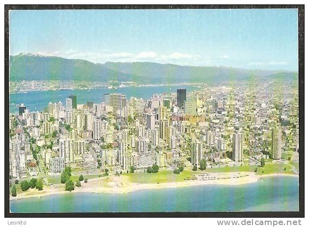 Aerial View Of Downtown Vancouver British Columbia Canada 1977 - Vancouver