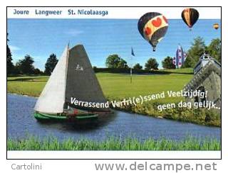 Joure Langweer Luchtballon Ballon Montgolfier Balloon Heiss Luftballon Nederland - Fesselballons