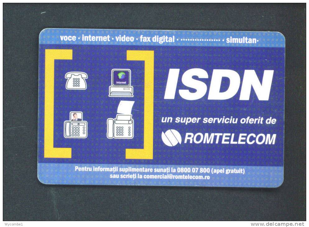 ROMANIA  -  Chip Phonecard As Scan - Roumanie