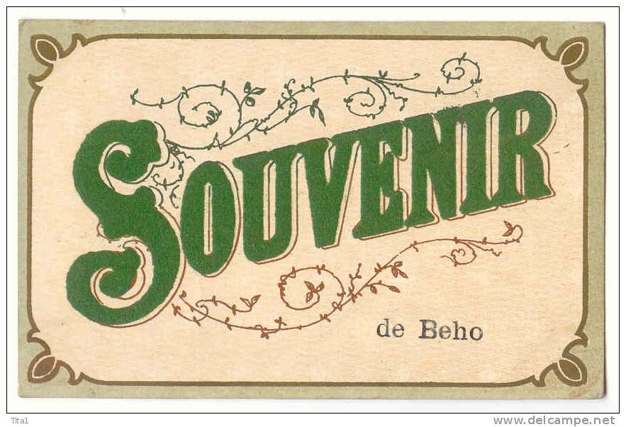 D8857 - Souvenir De Beho - Gouvy