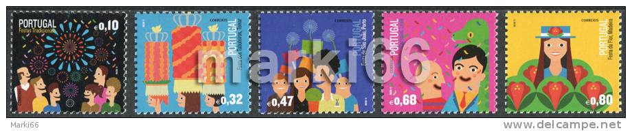 Portugal - 2011 - Traditional Celebrations - Mint Stamp Set - Nuovi