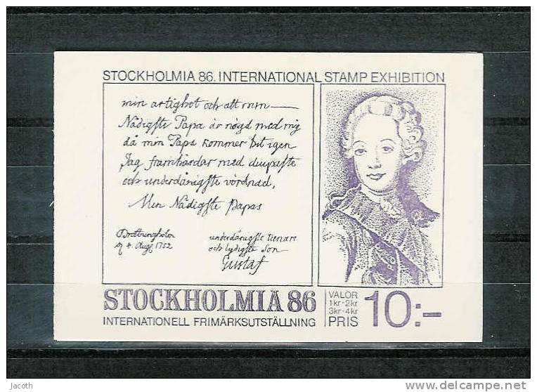 Zweden 1984 - Yv. C1270 Michel MH100 Gest./obl./used - 1981-..