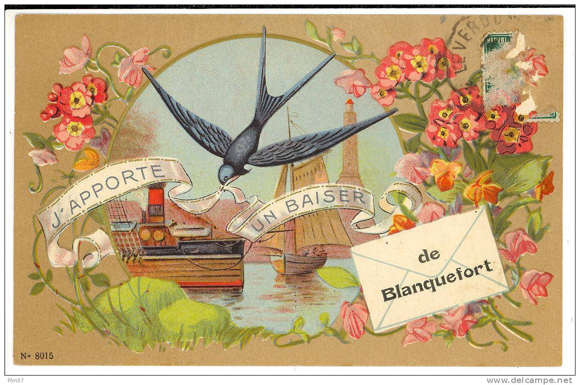 BLANQUEFORT - Carte Souvenir - Blanquefort