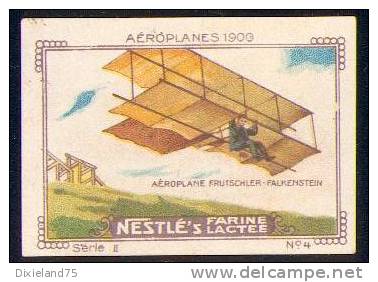 Image Chocolat Nestlé Aéroplane 1909 Série II # 4 Frutschler Falkenstein Avion Aviation Plane Flugzeug - Nestlé