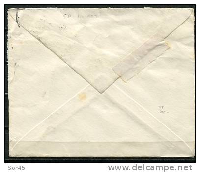 Australia 1938 Cover Sent To England Cancelation" Ship Mail Room Melbourne" - Brieven En Documenten