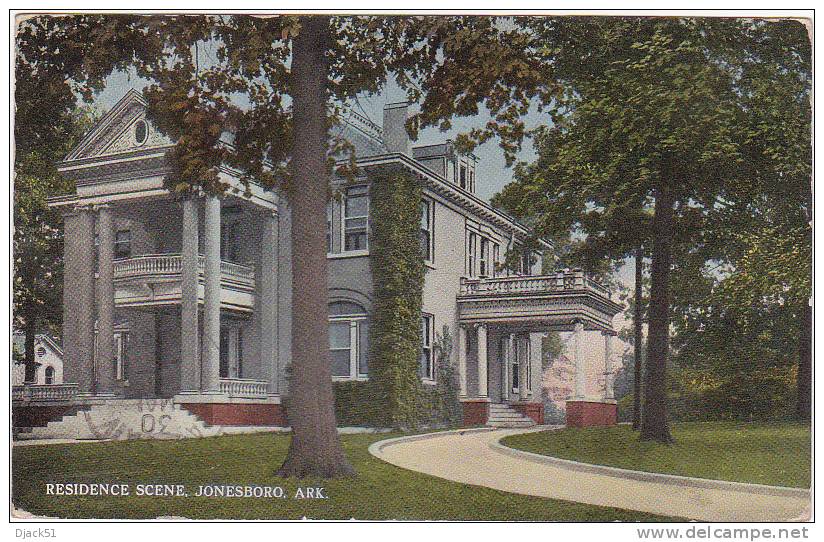 RESIDENCE SCENE, JONESBORO, ARK. - 1915 - Jonesboro
