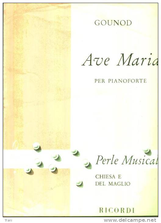 AVE MARIA - GOUNOD - Strumenti A Tastiera