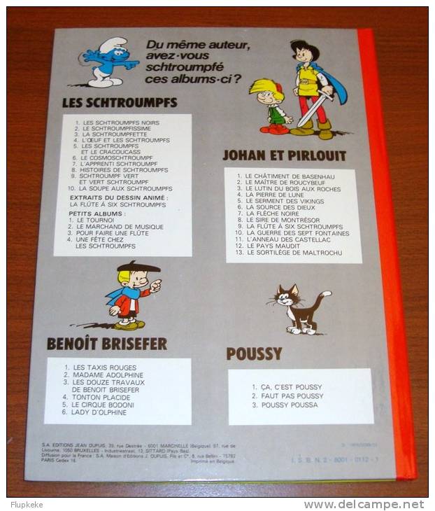 Les Schtroumpfs 5 Les Schtroumpfs Et Le Cracoucass Peyo Dupuis Édition 1979 - Schtroumpfs, Les