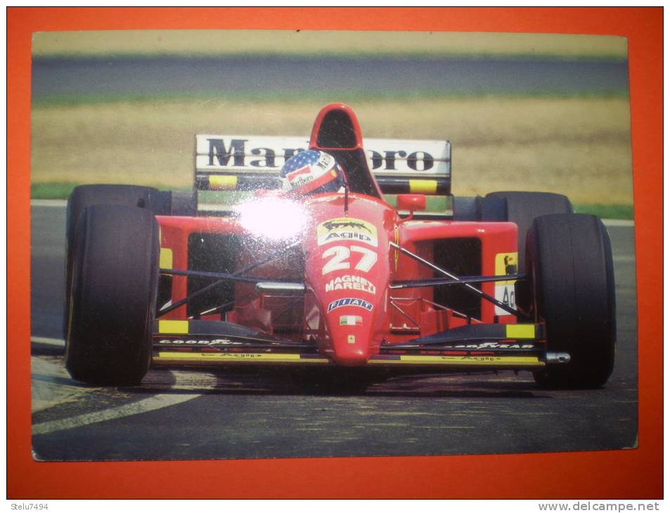 Automobilismo Jean Alesi Ferrari Non Viaggiata - Sportifs