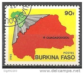 1 W Valeur Oblitérée, Used - BURKINA FASO * 1985 - N° 1004-47 - Burkina Faso (1984-...)