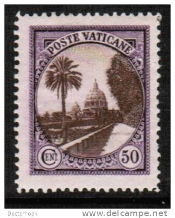 VATICAN   Scott #  25*  VF MINT LH - Unused Stamps