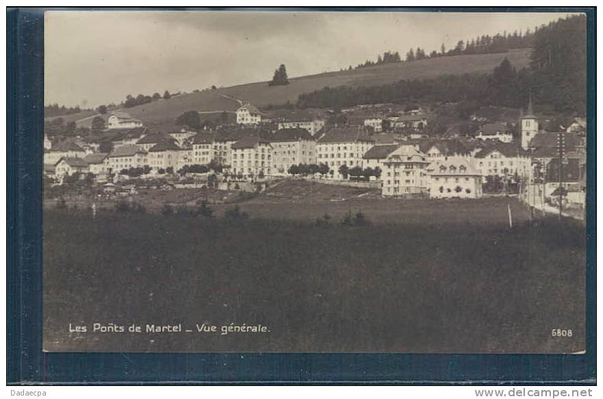 Les Ponts De Martel, Vue Générale, 6808, - Ponts-de-Martel