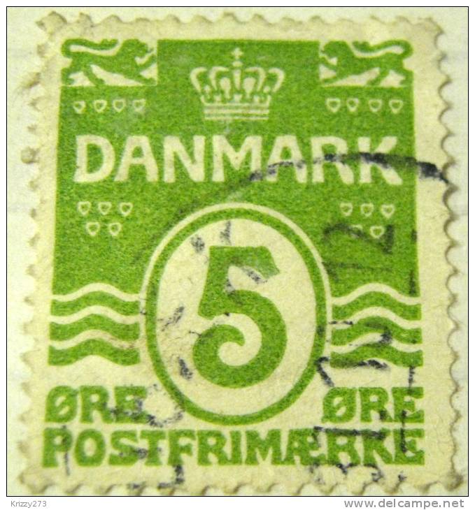 Denmark 1905 5 Ore - Used - Gebraucht