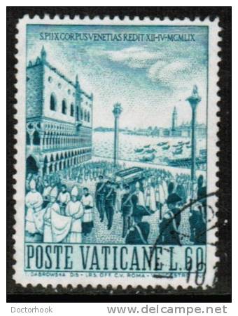 VATICAN   Scott #  283  VF USED - Oblitérés