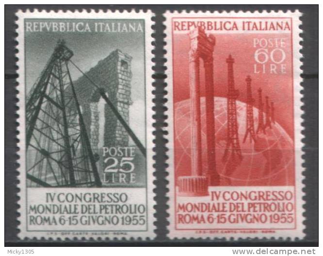 Italien / Italia - Mi-Nr 941/942 Postfrisch / MNH ** (w355) - Erdöl