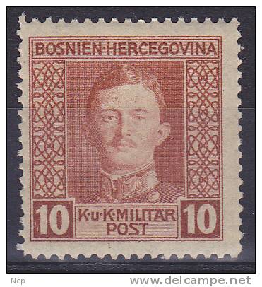 OOSTENRIJK - Michel - 1917 - Nr 127 (Bosnie-Herzegowina) - MNH** - Eastern Austria