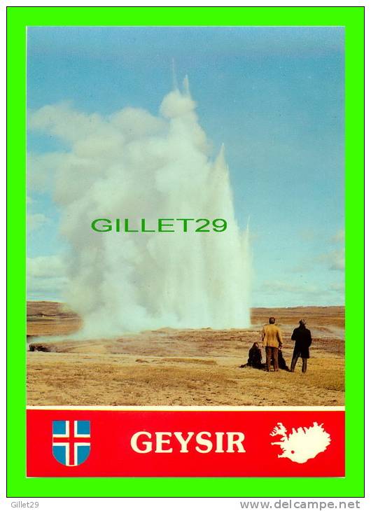 ICELAND - GEYSIR - THE GREAT GEYSIR, S. ICELAND - ANIMATED -  PUB BY SOLARFILMA - - Island