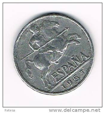 SPANJE  10 CENTIMOS  1953 - 10 Céntimos