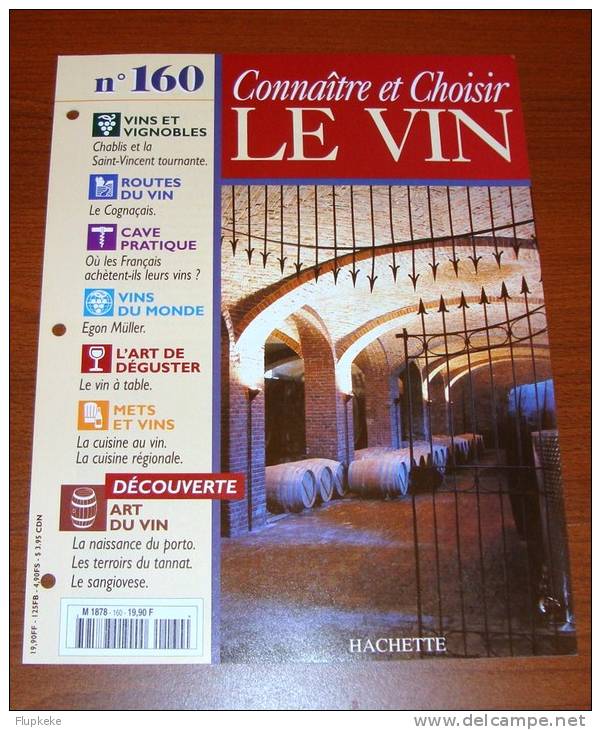 Connaître Et Choisir Le Vin 160 Éditions Hachette 1997 - Cuisine & Vins