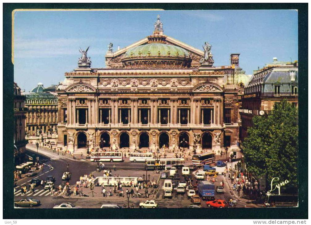 112118 / LSA / MEUDON LA FORET 18.6.1985 / PARIS L´OPERA OPERA HAUSE -  France Frankreich Francia - Covers & Documents