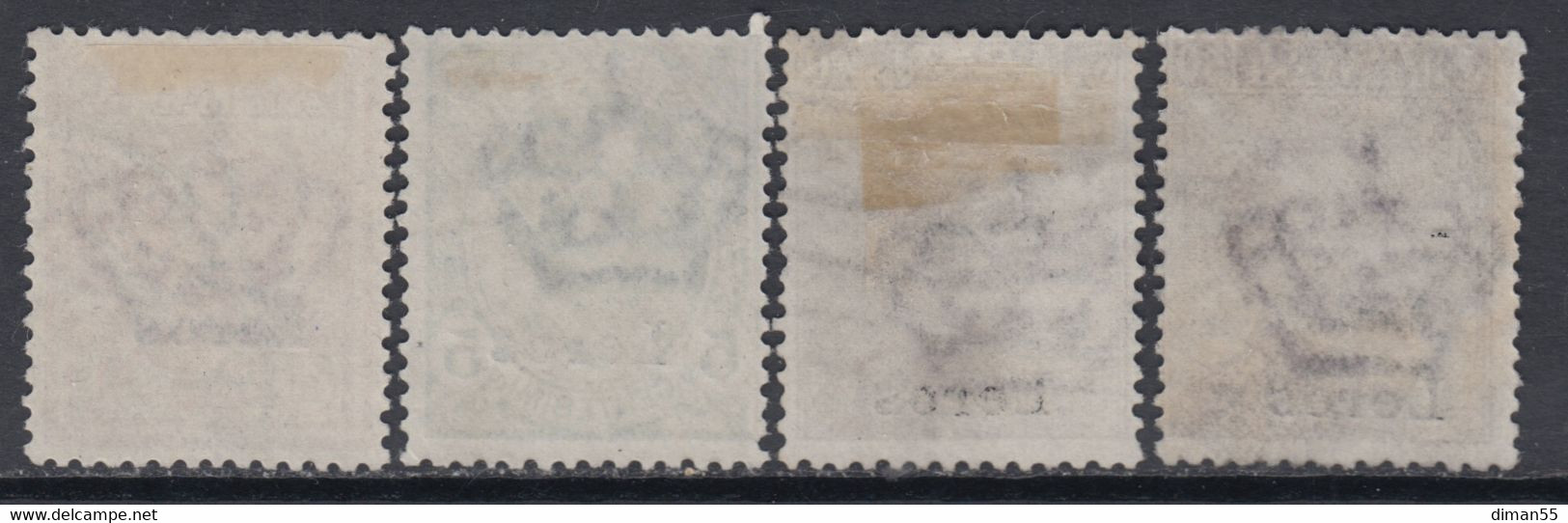 Egeo - Leros - N. 1-2 +6-7 - Cv 64 Euro - Usati - LUXUS GESTEMPELT - Egée (Lero)