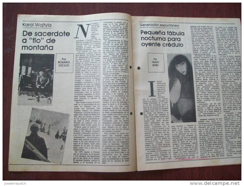 WOJTYLA, SUPER HEROES, SUPERMAN, URUGUAY 1987 - REVISTA, MAGAZINE. - [2] 1981-1990