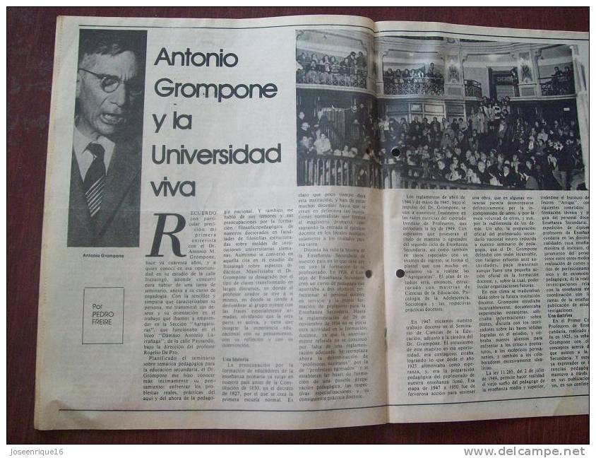 JUAN PABLO II, GROMPONE, URUGUAY 1987 - REVISTA, MAGAZINE. - [2] 1981-1990