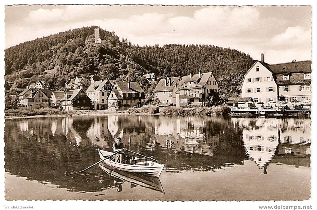 AK 148 BAD LIEBENZELL Im Schwarzwald See Mit Burg ECHTES Schöning Foto - Calw