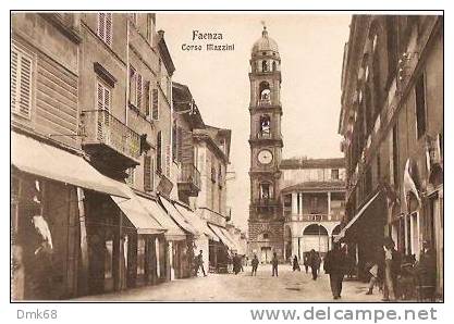 FAENZA ( RAVENNA ) CORSO MAZZINI - Faenza