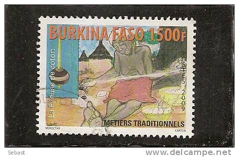 TIMBRE OBLITERE DE 2009 - Burkina Faso (1984-...)