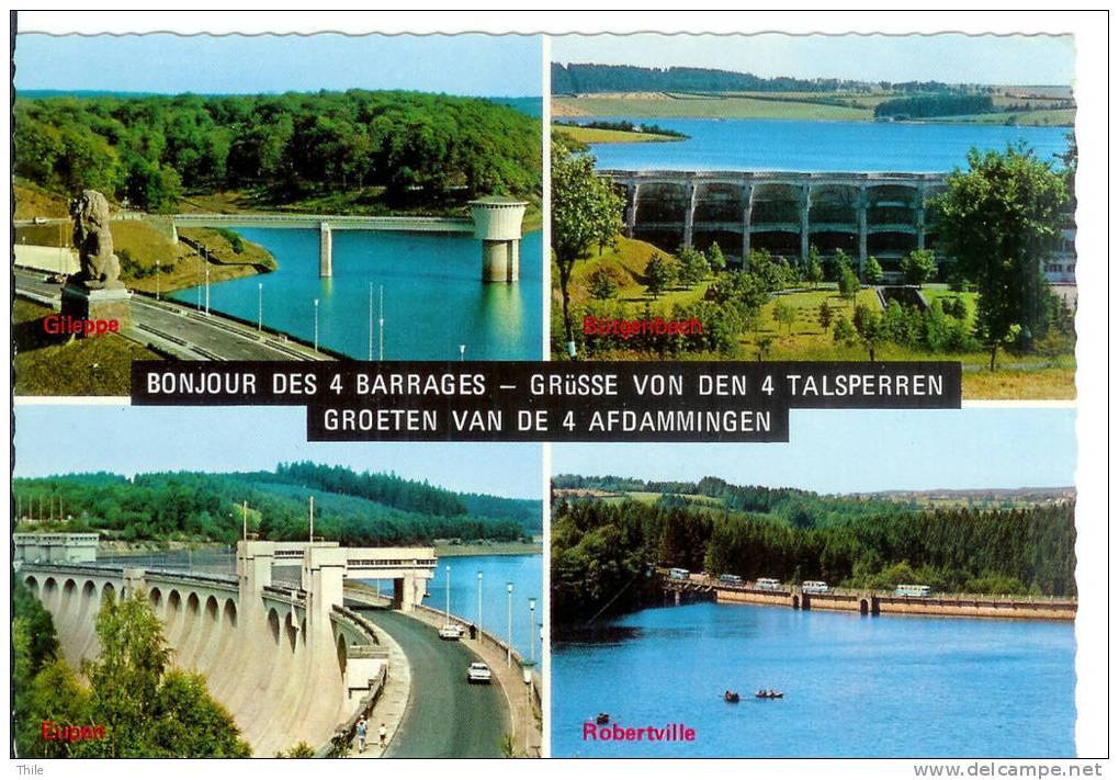 Bonjour Des 4 Barrages (Gileppe - Bütgenbach - Vesdre - Robertville) - Waimes - Weismes