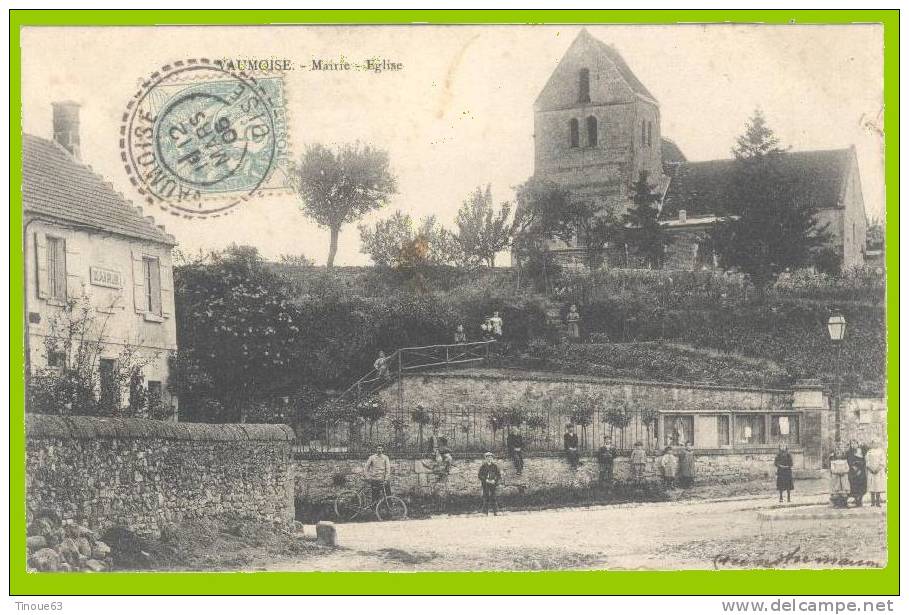 60 - VAUMOISE - Mairie - Eglise - Vaumoise